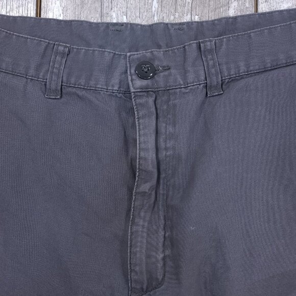 Patagonia Shorts Mens 38 Gray All-Wear 8" Cotton Outdoor Hiking Travel Bermuda - Picture 4 of 7